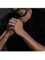 Streamline Band Ring Grey Titanium
