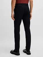 Slim-Fit Trousers Stretch Cotton