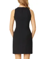 Melina Crepe O-Ring Minidress