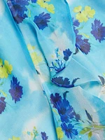 Corinna Floral Strapless Maxi Dress