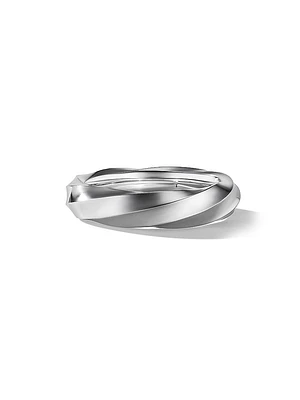 Cable Edge® Band Ring Recycled Sterling Silver