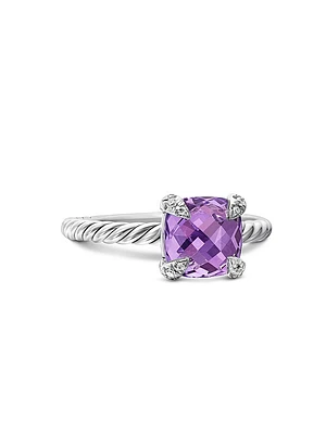 Chatelaine® Ring with Pavé Diamonds