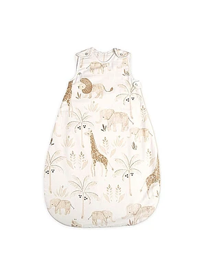 Baby's Kendi Animal Print Bubble Romper