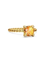 Chatelaine® Ring 18K Yellow Gold with Pavé Diamonds