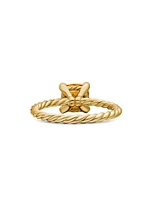Chatelaine® Ring 18K Yellow Gold with Pavé Diamonds