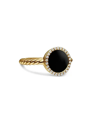 Petite DY Elements 18K Yellow Gold