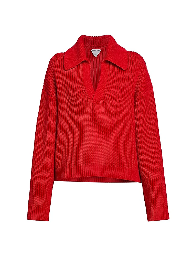 Cashmere-Blend Textured Sweater