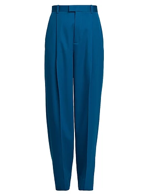 Wool Gabardine Trousers