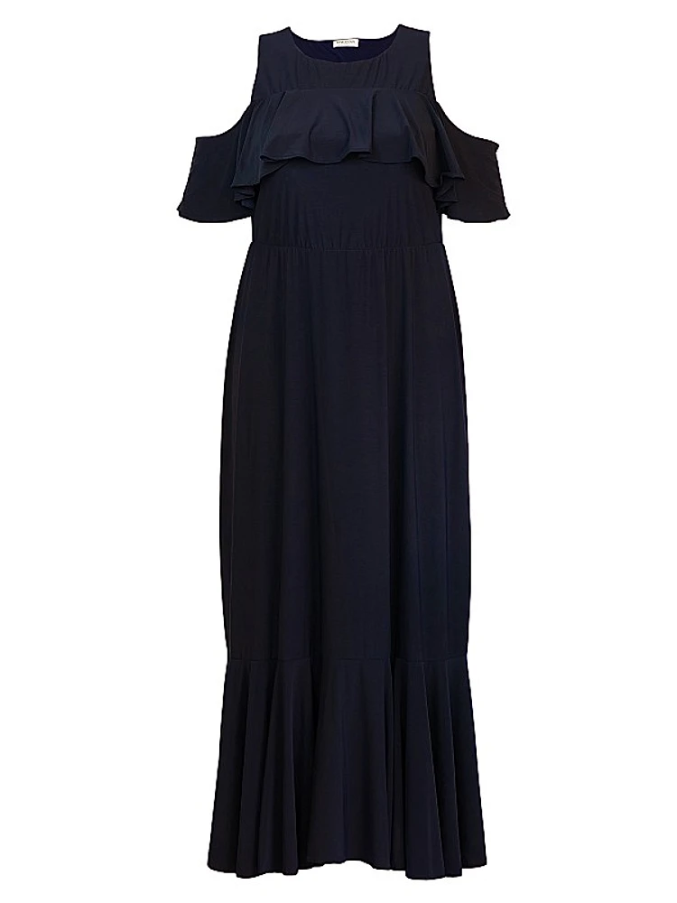 Piper Cold-Shoulder Maxi Dress
