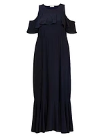 Piper Cold-Shoulder Maxi Dress