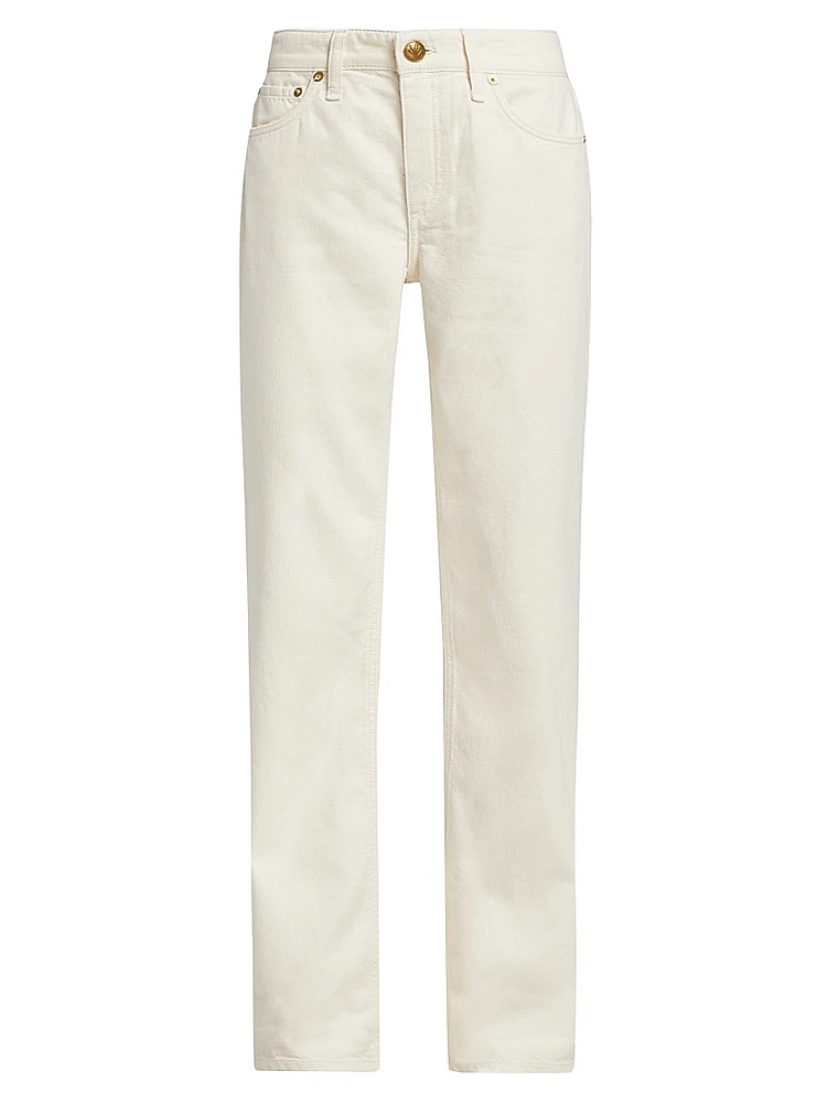 Dre Featherweight Mid-Rise Baggy Jeans