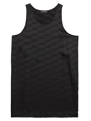 BB Monogram Fluid Tank Top