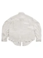 BB Monogram Twisted Sleeve Shirt