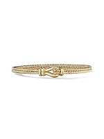 Thoroughbred Loop Bracelet 18K Yellow Gold