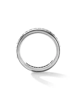 Pyramid Sterling Silver Band Ring