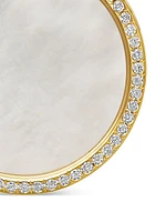 DY Elements Disc Pendant in 18K Yellow Gold