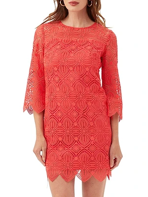 Atlantic Lace Minidress