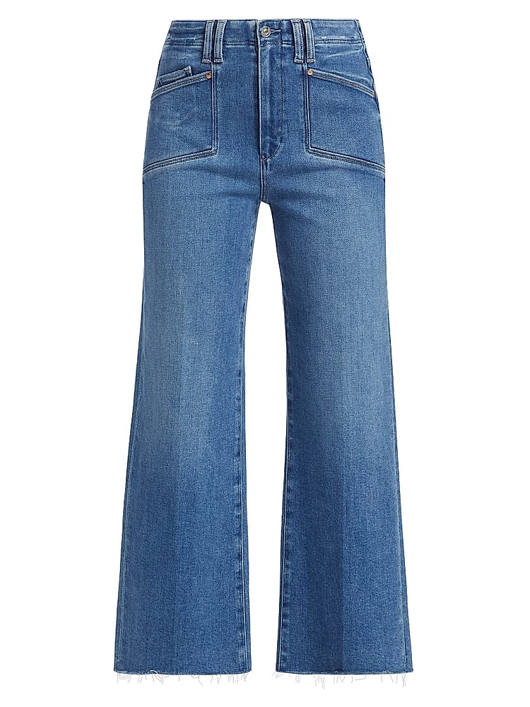 Anessa Raw Wide-Leg Jeans