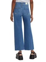 Anessa Raw Wide-Leg Jeans