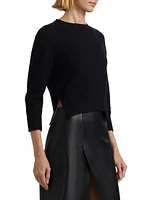 Mora Crop Cashmere Sweater