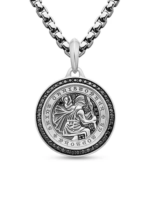 St. Christopher Amulet in Sterling Silver
