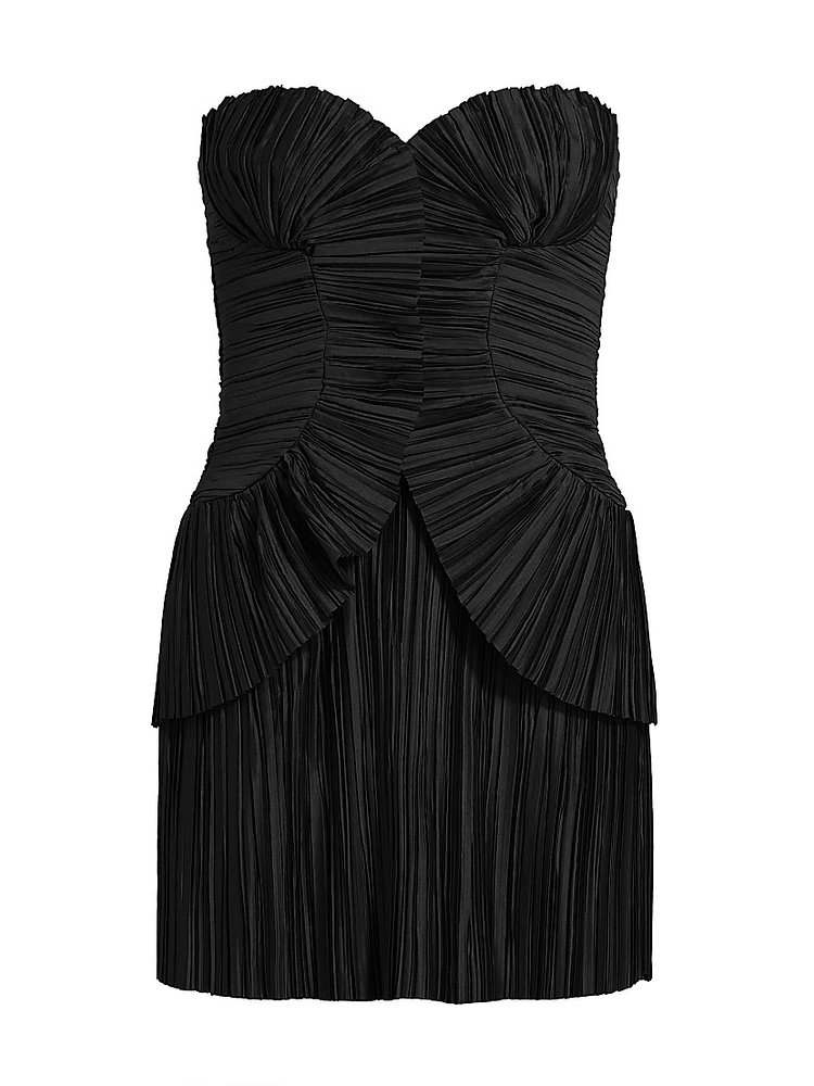 Charlique Pleated Minidress