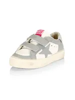 Baby's, Little Kid's & May School Leather Star Sneakers