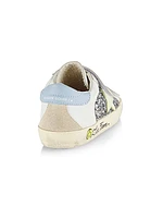 Baby Girl's, Little Girl's & Girl's Old School Glitter Sneakers