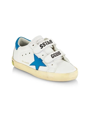 Baby's, Little Kid's & Old School Leather Sneakers