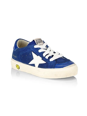Baby's, Little Kid's & May Suede Star Sneakers