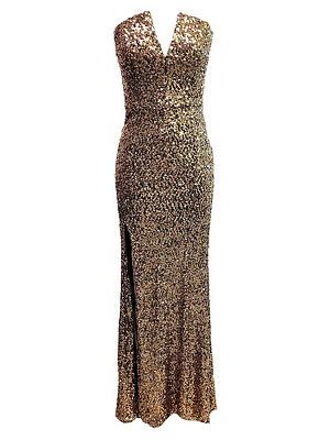 Fernanda Sequin Mermaid Gown