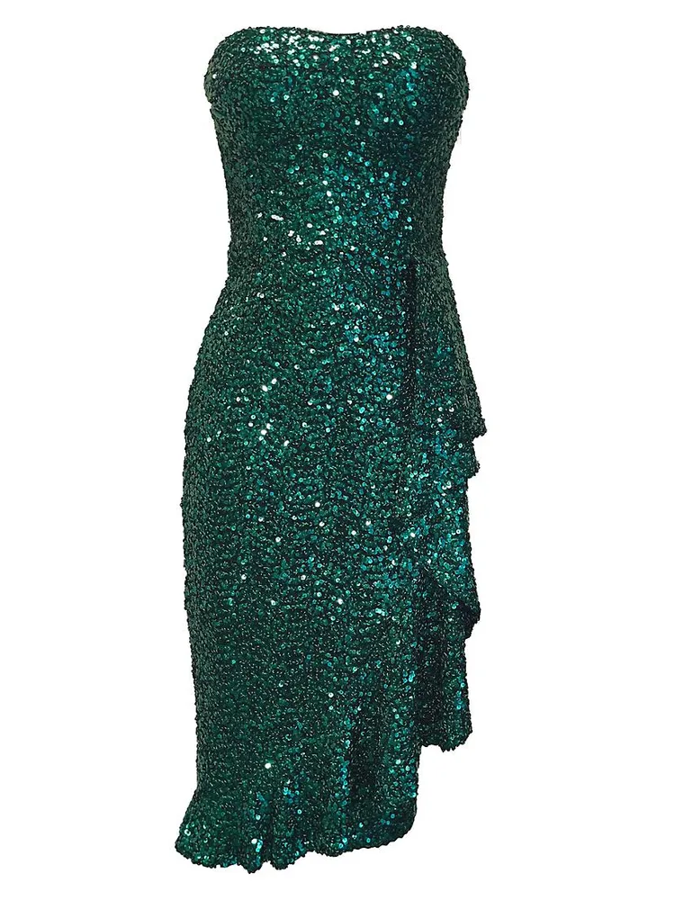 Alexis Sequin Midi Dress