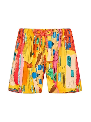 Little Boy's & Sunny Swim Trunks