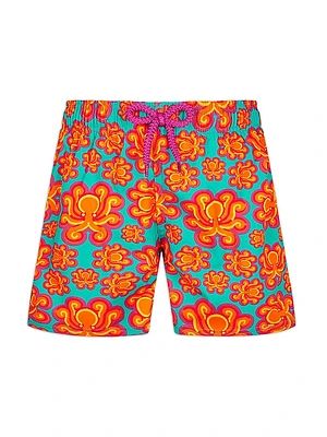 Little Boy's & Poulpes Neoprene Swim Trunks