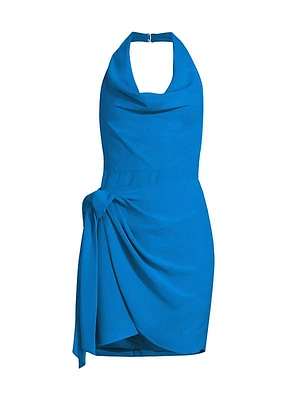 Martine Cowlneck Cocktail Dress