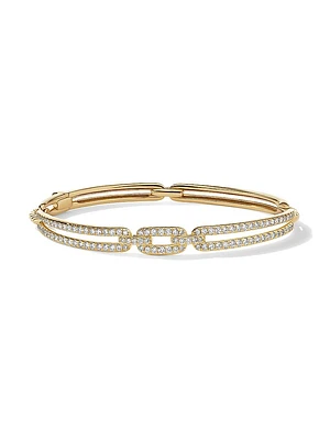 Stax Linked Bracelet 18K Yellow Gold