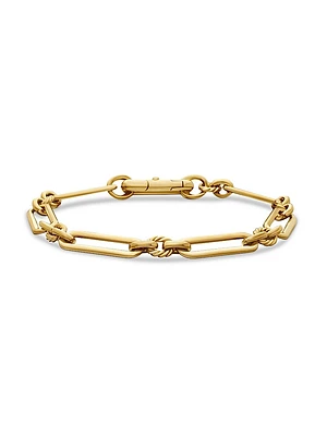 Lexington Chain Bracelet in 18K Yellow Gold, 6.5MM