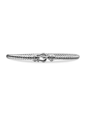 Cable Collectibles 18K White Gold & Diamond Bracelet