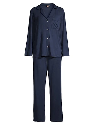 Gisele Rib The Long PJ Set