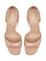 Tan-go Platform Patent Leather Sandal 155mm
