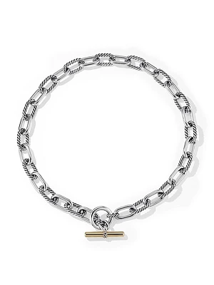 DY Madison Toggle Chain Necklace Sterling Silver