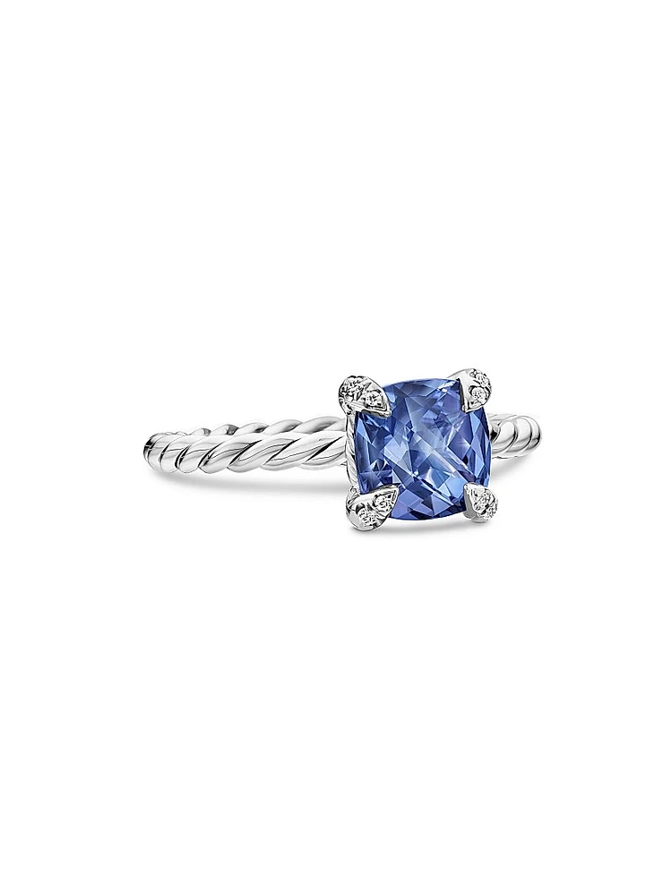 Chatelaine Ring 18K White Gold