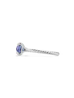Chatelaine Ring 18K White Gold