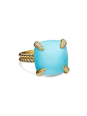 Chatelaine Ring in 18K Yellow Gold