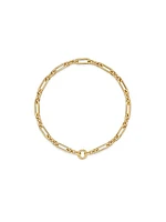 Lexington Chain Necklace in 18K Yellow Gold, 9.8mm
