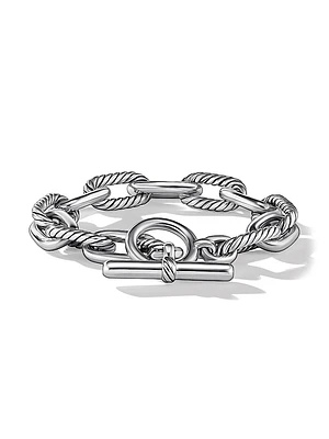DY Madison Sterling Silver Toggle Chain Bracelet