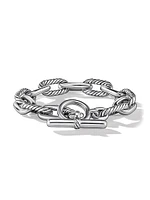 DY Madison Sterling Silver Toggle Chain Bracelet