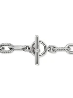 DY Madison Sterling Silver Toggle Chain Bracelet