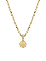 Evil Eye Amulet in 18K Yellow Gold
