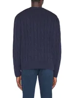 Cable-Knit Cashmere Sweater